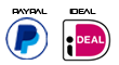 Je kan bij aqua libra je producten afrekenen via Paypal of Ideal.